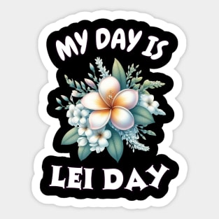 Lei Day Sticker